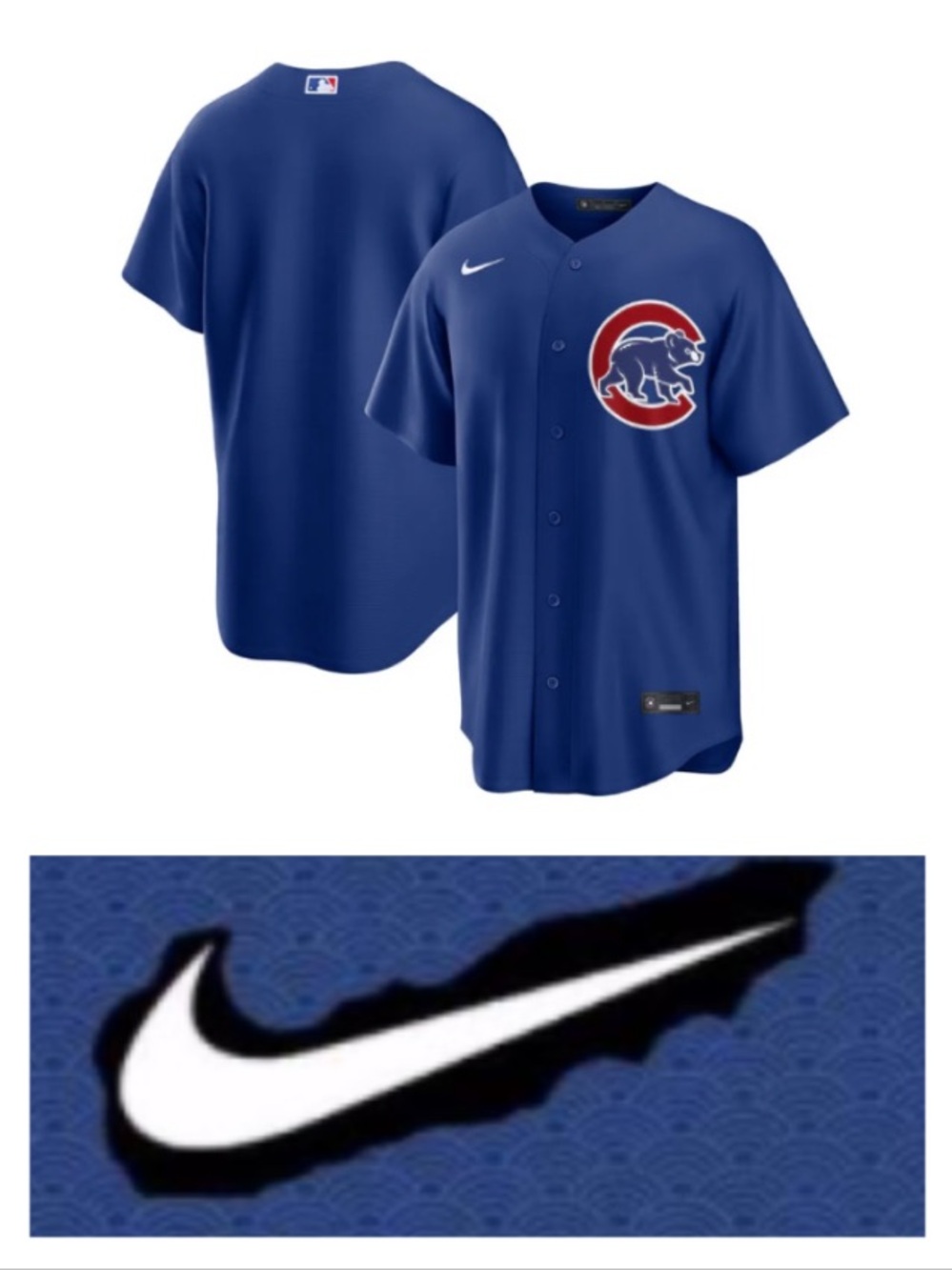 Genuine Merchandise Chicago Cubs Nike Alternate Replica Jersey - in Royal Blue